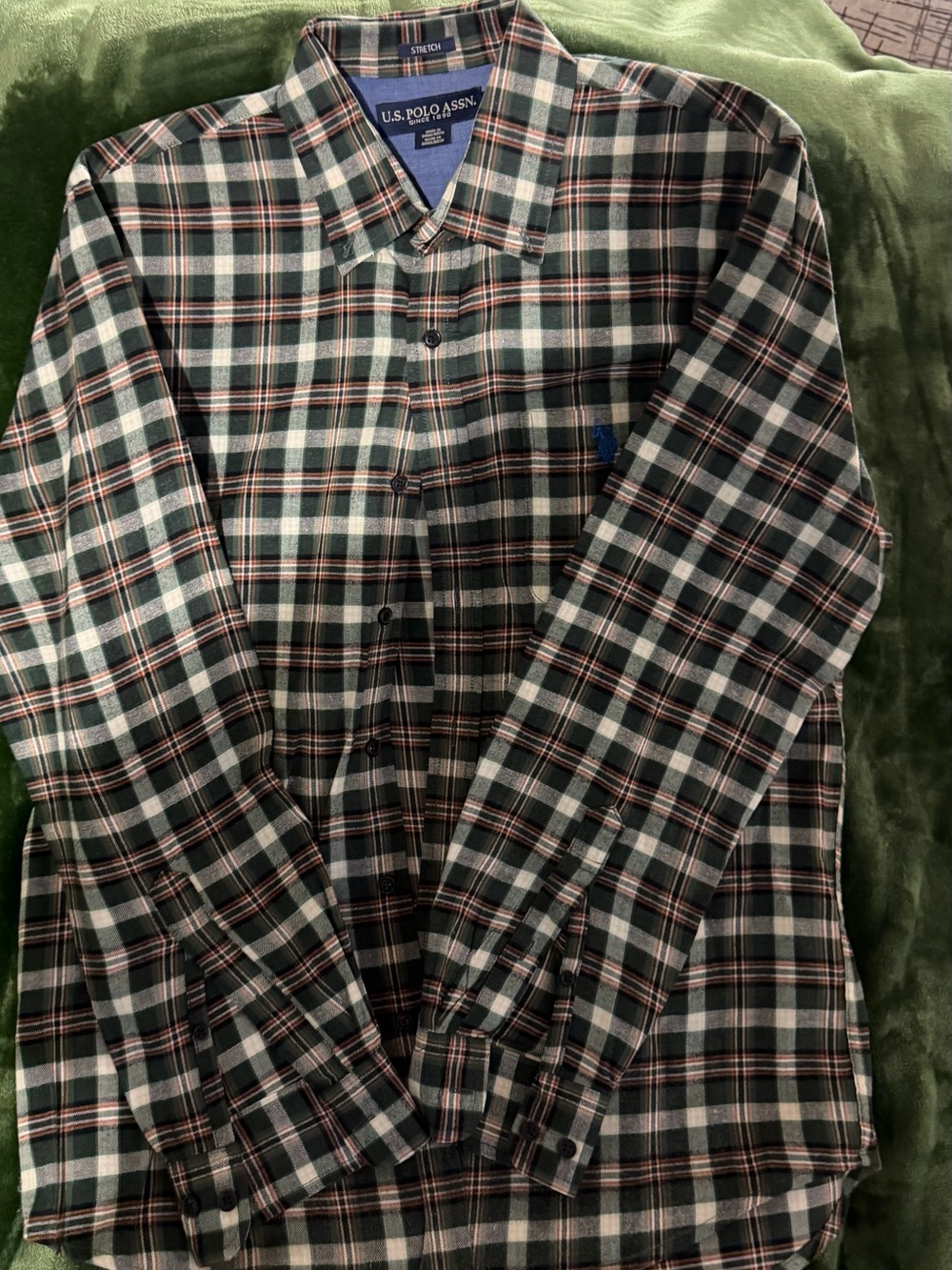 US polo button up # 271